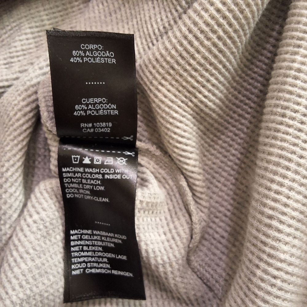 NWT Women's HARLEY DAVIDSON Gray Long Sleeve Top - Picture 11 of 16